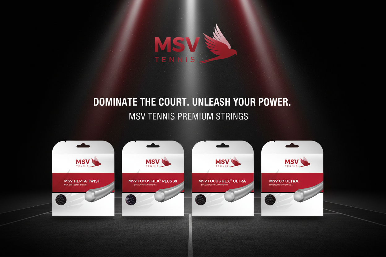 Hero Banner MSV Tennis - 4 Produtos